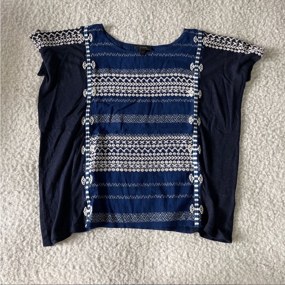 J crew blouse xs